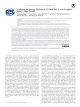Exploring the Storage Mechanism of Alkali ions in Non-graphitic Hard Carbon Anodes