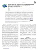 Nitride Lithium-ion Conductors with Enhanced Oxidative Stability