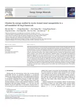 Ultrafast Na Storage Enabled by In-Situ Formed Metal Nanoparticles in a Self-Assembled 3D Na2S Framework